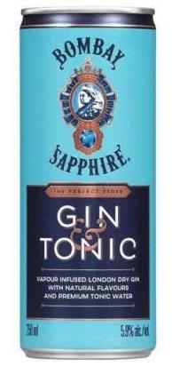 Bombay Sapphire - Gin & Tonic (250ml) (250ml)