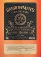 Barrowmans 18 Yr Grand Cru Scotch (750)