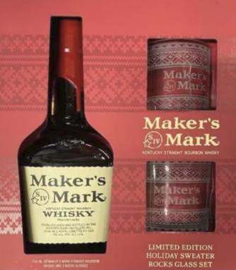 Maker's Mark Bourbon (Gift Set) (750ml) (750ml)