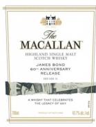The Macallan James Bond 60th Anniversary Decade Ii Single Malt Scotch Whisky (700)