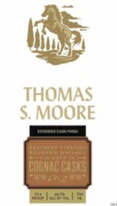 Thomas S. Moore Cognac Cask Finish Kentucky Straight Bourbon Whiskey, USA (750ml) (750ml)