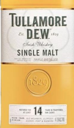 Tullamore Dew - 14 Year Old Single Malt Irish Whiskey (750ml) (750ml)